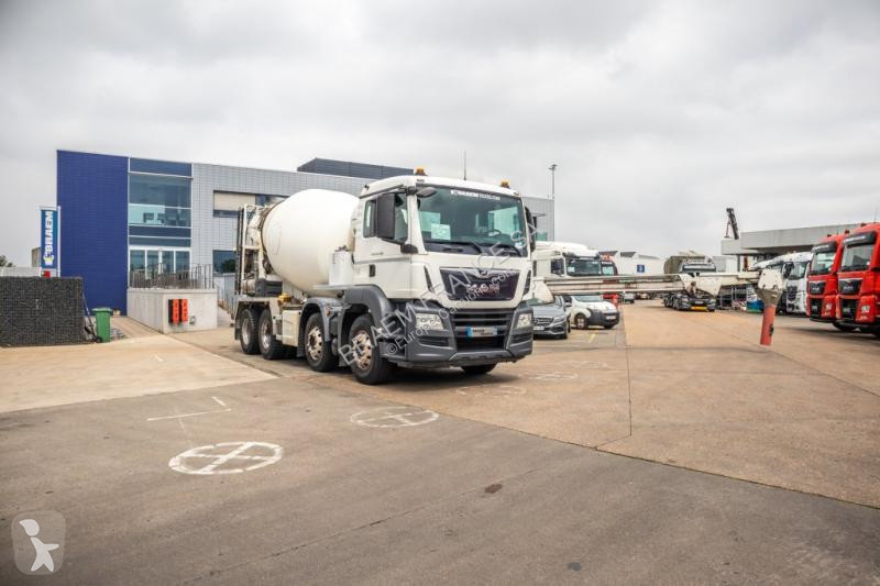 Camion MAN 32.360+PUTZMEISTER8M³+BAND/BELT/TAPIS