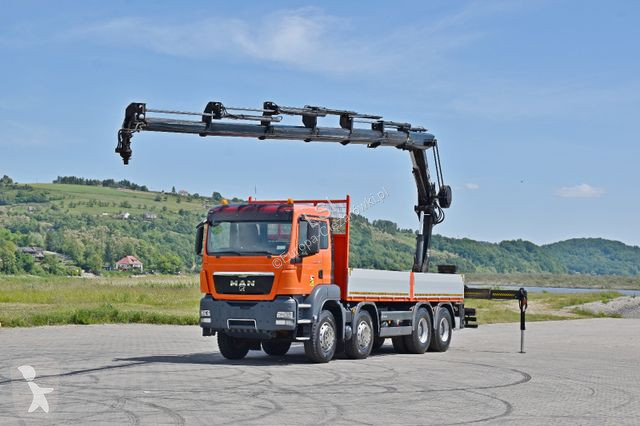 Camion MAN 35.440 * HIAB 211 E-6 HIDUO +FUNK / 8x4