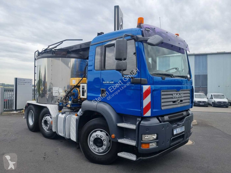 Camion MAN 26.400 6x2/4 Asphaltkocher GTK