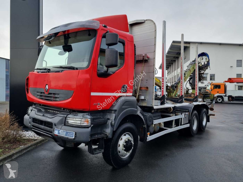 شاحنة Renault 460.35 DXI 6x6 Loglift 96 S...