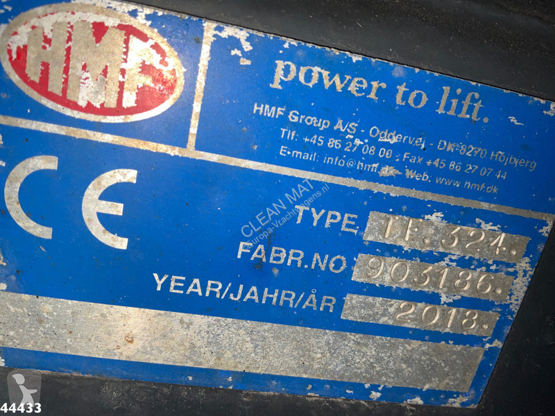 Camion DAF DAF FAX  480 Euro 6 HMF 26 Tonmeter...