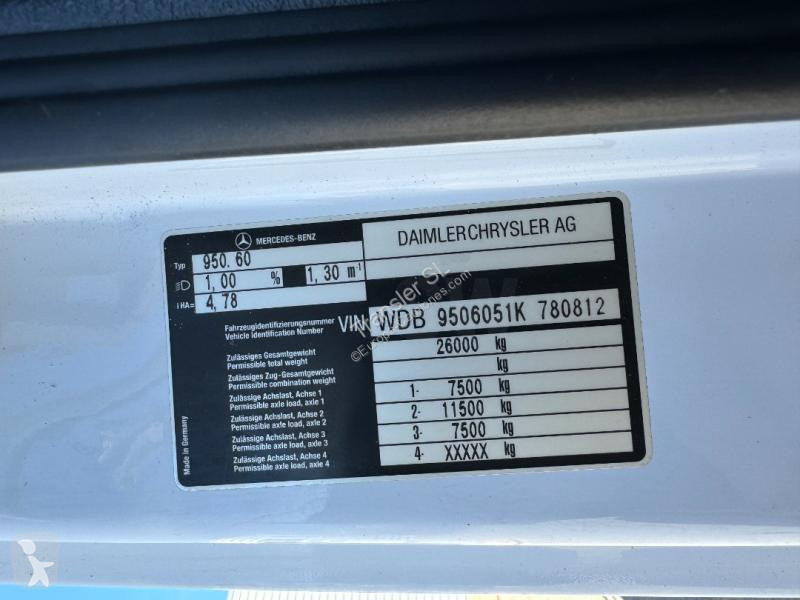 Kamion Mercedes 2528 L