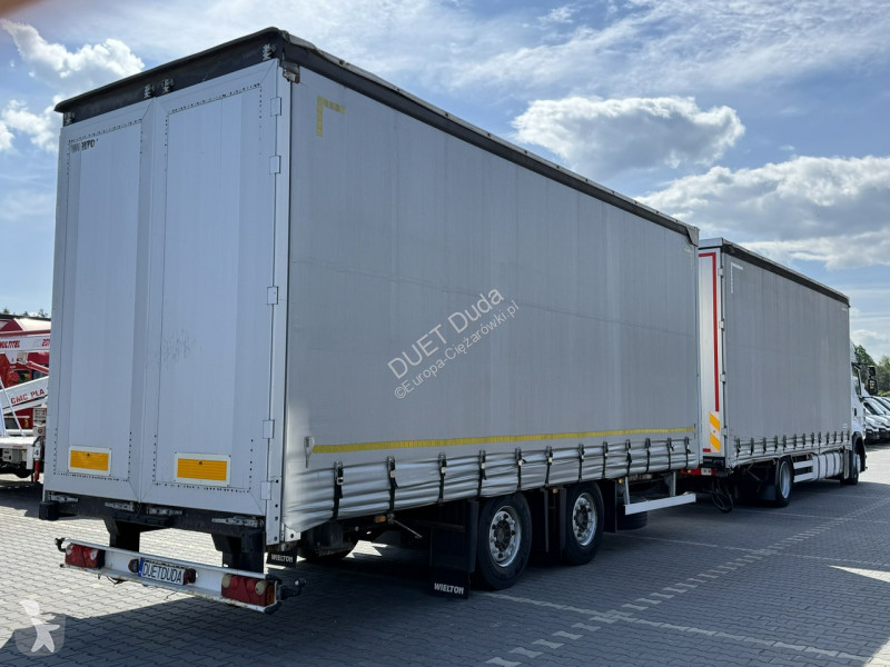 Kamion s návěsem Renault 380 DXi Euro 5 Firana...
