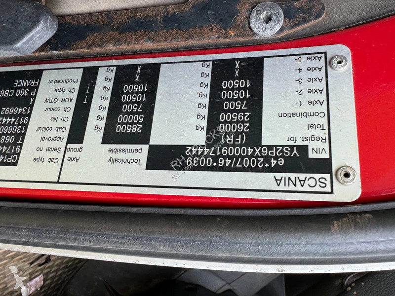 Kamion Scania P360 6X4 PAFINGER PK 20001-K +...