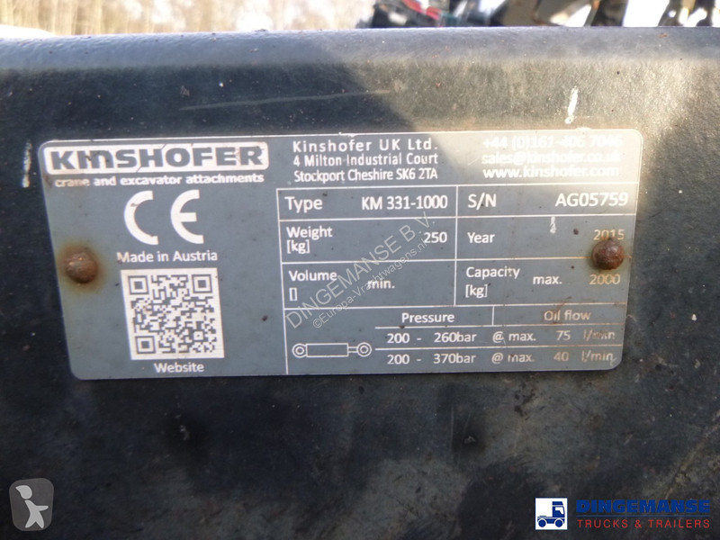 Kamion Iveco 310 6x2 Euro 6 RHD + Atlas 129.3...