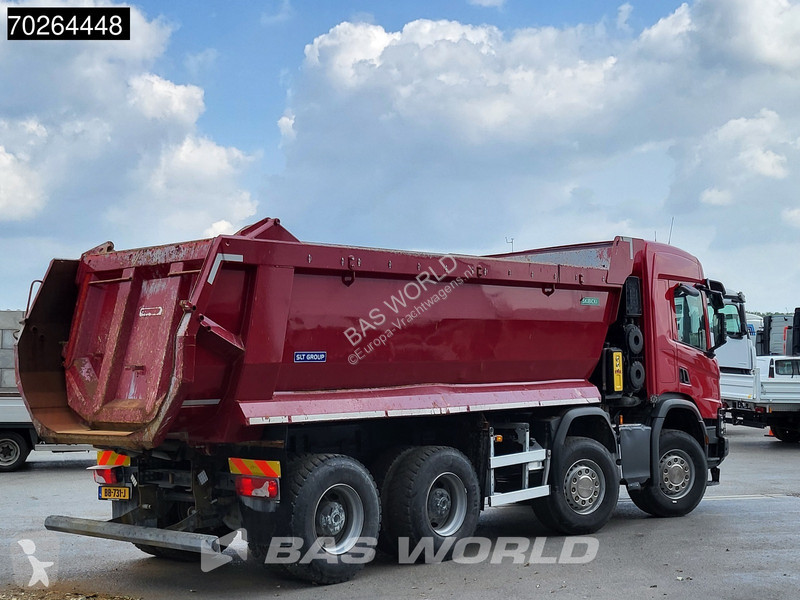 Camion Scania P410 8X4 N Truck 19m3 tipper Body...