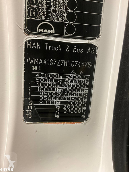 Camion MAN TGS 10x4 Euro 6 Palfinger 20...
