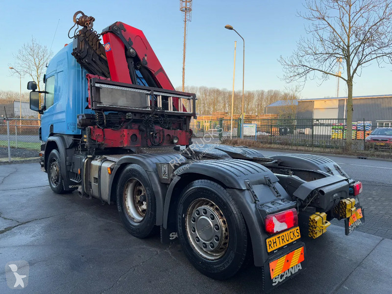 Camion Scania P450 6X2 - EURO 6 + HMF 2620-K5 +...