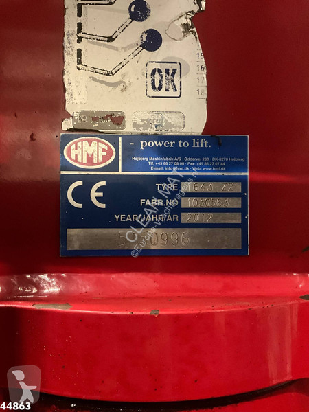 Camion DAF FAQ 85  460 HMF 16 Tonmeter Z-kraan