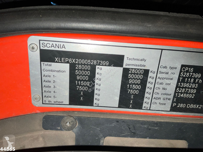Camion Scania 280 Chassis cabine with TO