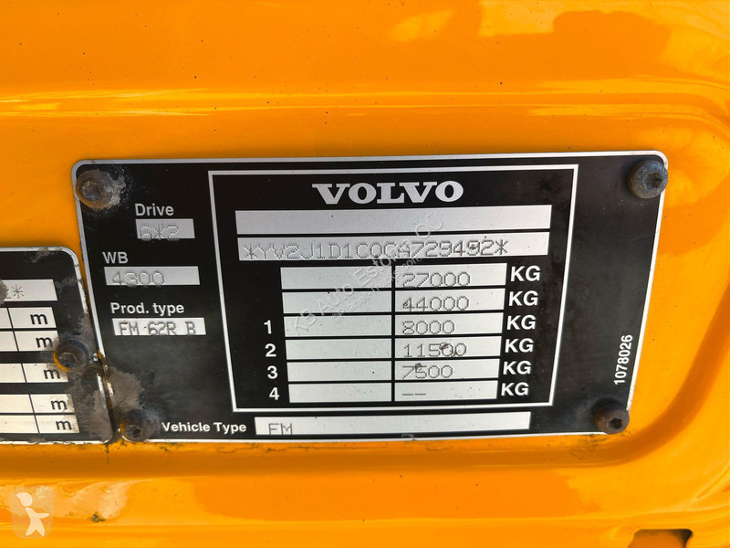 Kamion Volvo FM 330 6x2 BOX L=5125 mm