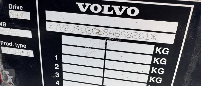 Kamion Volvo 440 8X4 EURO 5 + CABELLIFT TIPPER