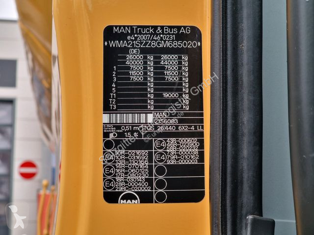 Lastbil MAN TGS 6X2-4 LL / SILO / ZF Int. /...