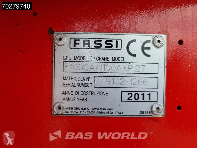 Camion Volvo FM 450 8X2 FASSI 100 Ton/Meter...