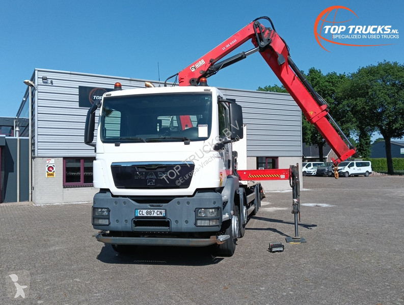 Camion MAN 35.360 8x2 - Hiab 16 TM Kraan,...