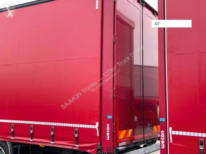 Lastbil med släp Mercedes ACTROS / ZESTAW...