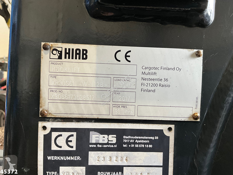 Kamion MAN 36.460 8x4 Euro 6 Hiab 30 Ton...