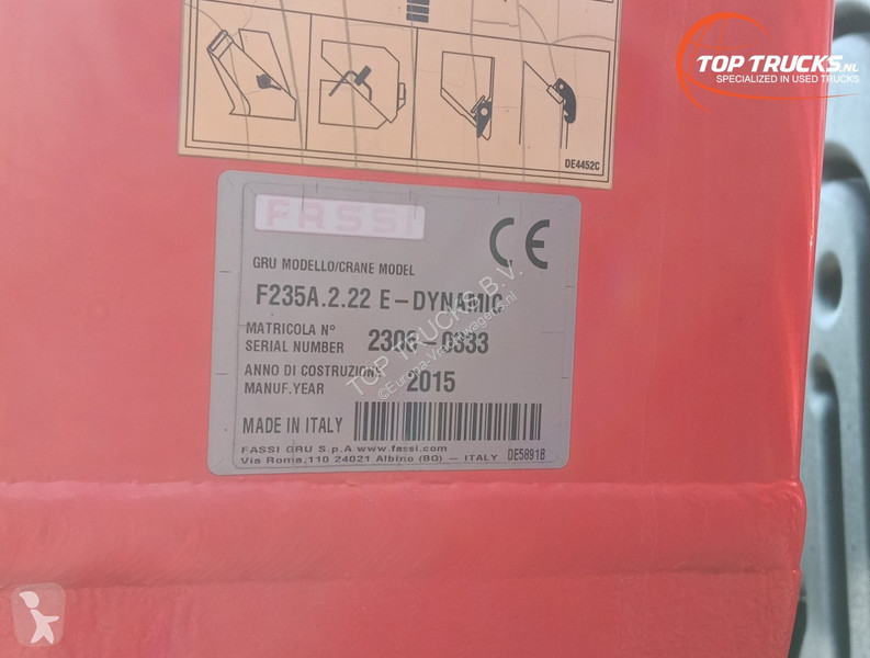 Camion MAN 35.360 8x2 - Fassi 23TM Kraan,...