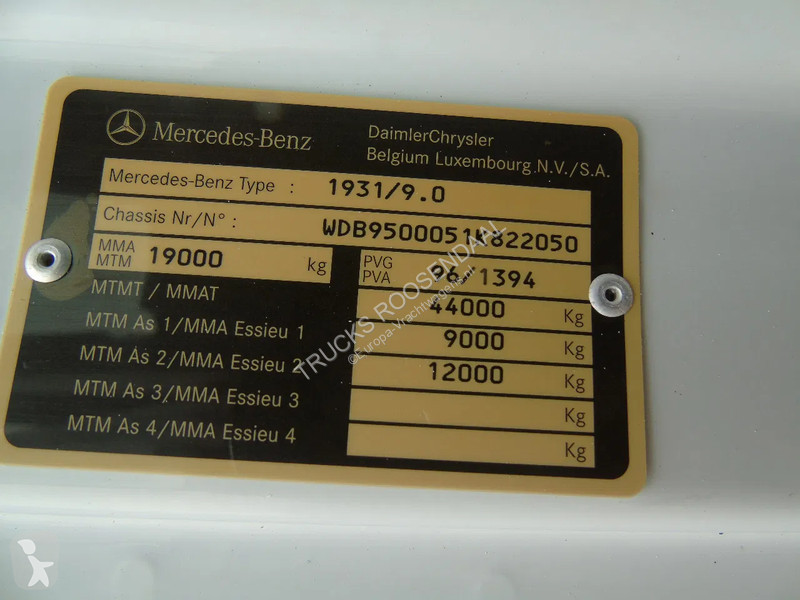 Camion Mercedes 1931 + 43 METER + WUMAG SYSTEM