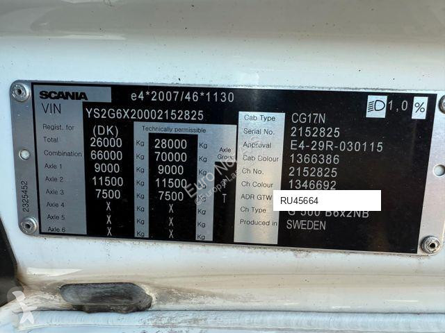 Camion Scania G500 Next Generation 6x2 ADR...