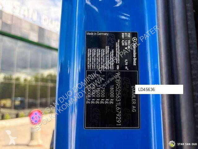Camion Mercedes AXOR 1833 4x4 Palfinger PK...