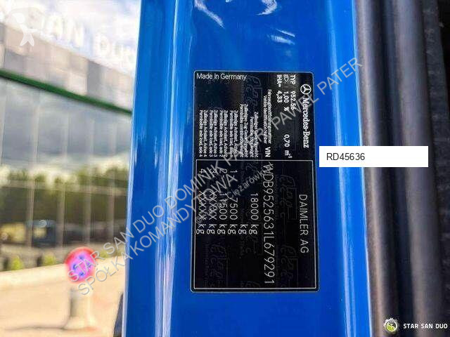 Camion Mercedes AXOR 1833 4x4 Palfinger PK...