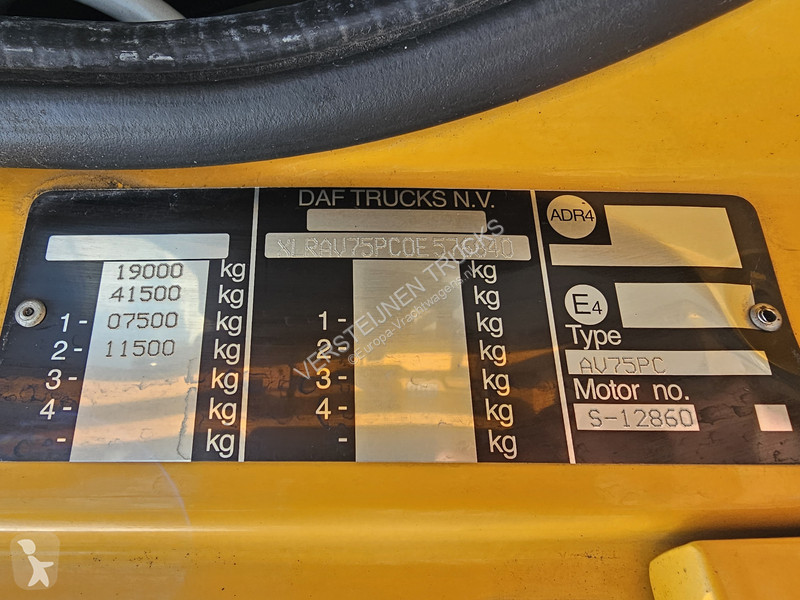 Kamion DAF 75250 4X4 / HIAB CRANE + TIPPER /...