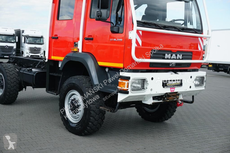 Kamion MAN LE 220 / 4 X 4 / DOKA / DO ZABUDOWY...