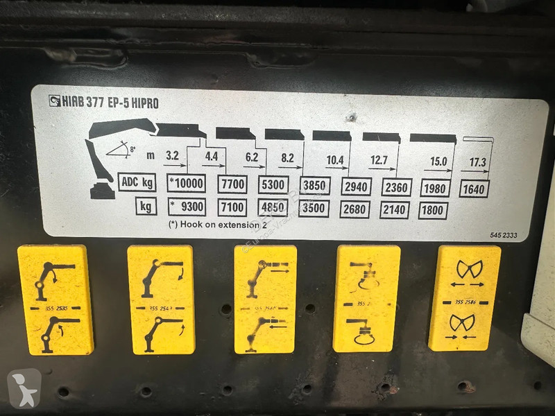 Lastbil MAN 35.440 8x2 HIAB 37TM!!RADIO...