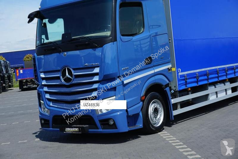 Kamion s návěsem Mercedes / TANDEM