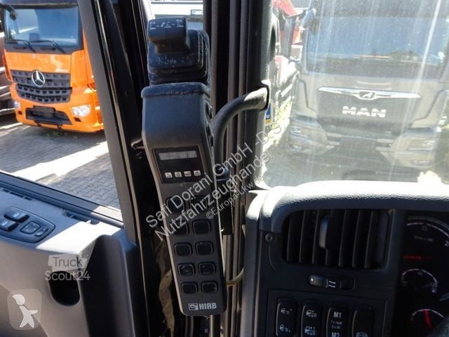 Camion Scania R490 Abroller + HIAB 302E-6...