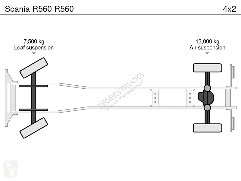 Camion Scania 560 560