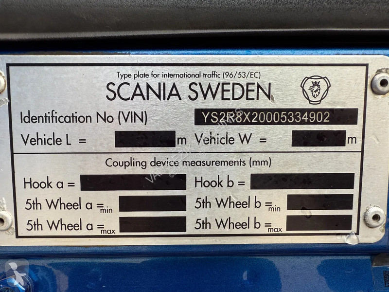 Camion Scania R490 8X2 Manual EUR 6 Retarder TO...