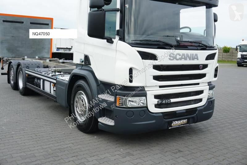 Camion Scania P 410  ACC E 6 BDF + WINDA  7.15...