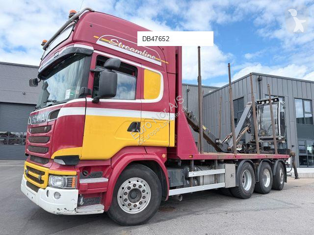 Camión Scania R580 V8 8x4*4 Crane Kesla 21127 /...
