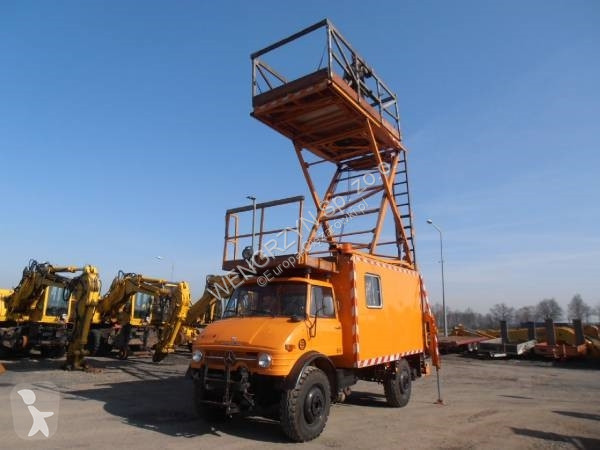 شاحنة Unimog PODNOŚNIK KZW MPK POGOTOWIE SIECIOWE