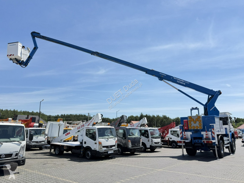 شاحنة Mercedes AXOR 1829 4x4 Zwyżka RUTHMANN...