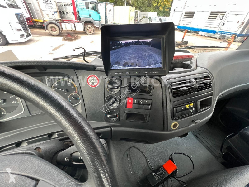 شاحنة Mercedes 1223 4x2 Böcker-Dachdeckerkran