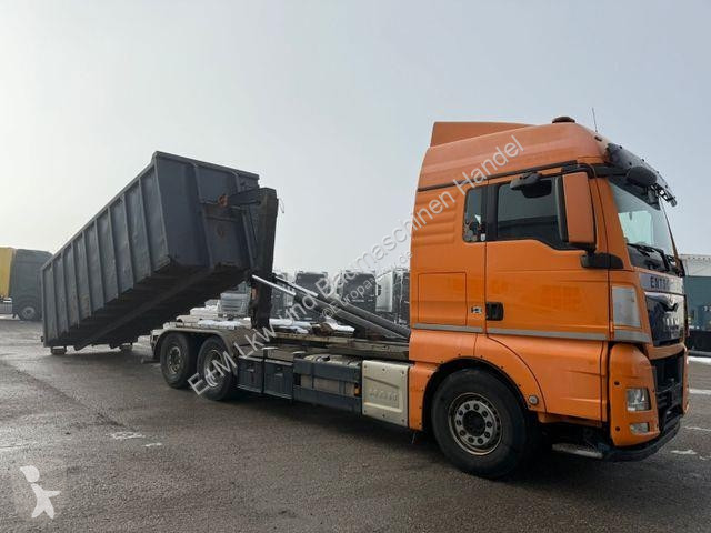 شاحنة MAN TGX 6X2 Abrollkipper Blatt Luft Lift Ret