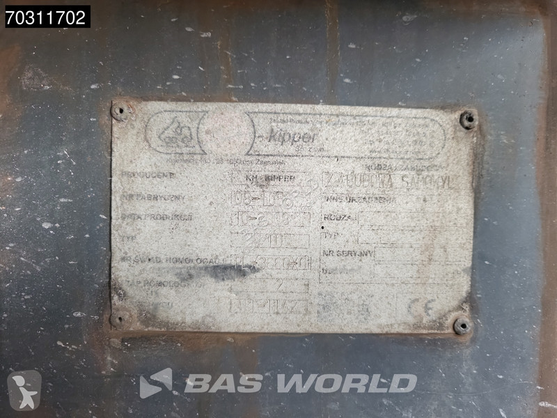 شاحنة Scania 420  8X6 8x6 18m3 KH Kipper Steel...