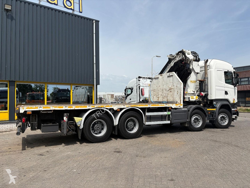 شاحنة Scania R 520 V8 + PAFINGER 72002 6X + JIB...