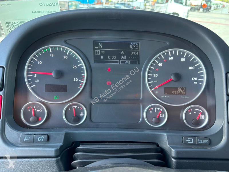 شاحنة MAN 18.340 4x4 HMF 1720-K5 / PLATFORM...