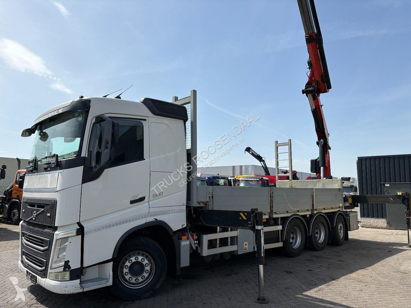 شاحنة Volvo 500 8x4 + PALFINGER PK 34002 6x EXT...