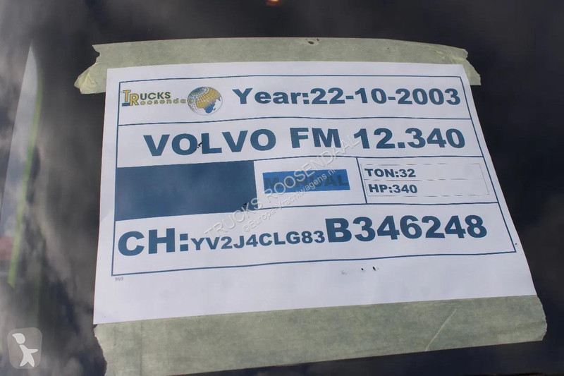 شاحنة Volvo 12340 + ADR + stokota 14.000L + manual