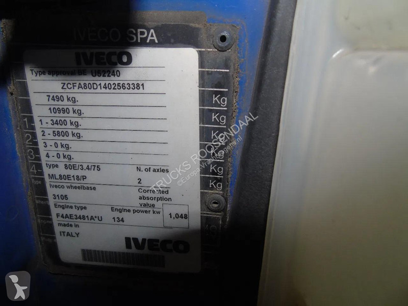 Camion Iveco 80E180 + manual