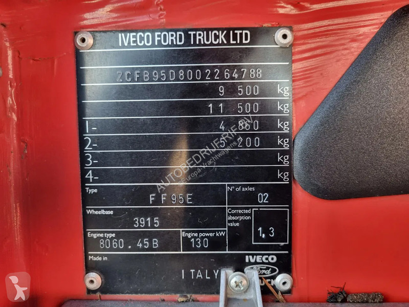 شاحنة Iveco EUROFIRE/ 95E18 4x4 FIRETRUCK /...