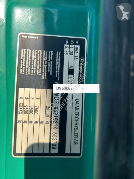 Camion Mercedes 3348 ATLAS Abroller 6x4