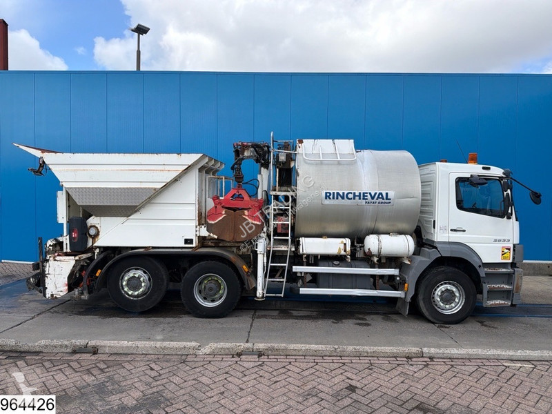 شاحنة Mercedes 2533 6x2, PTO, Maxilift, asphalt...
