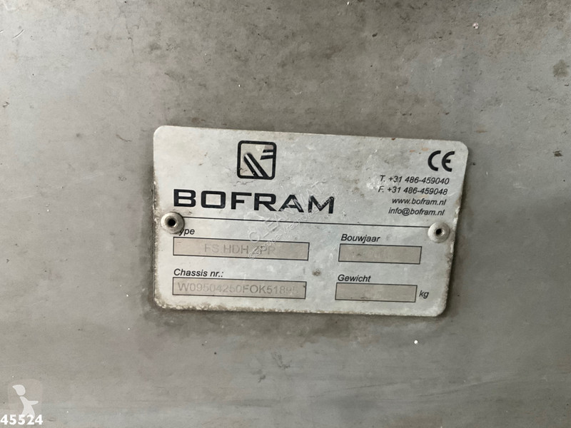 شاحنة Boki 1252 HY hogedrukreinigingswagen Euro 6