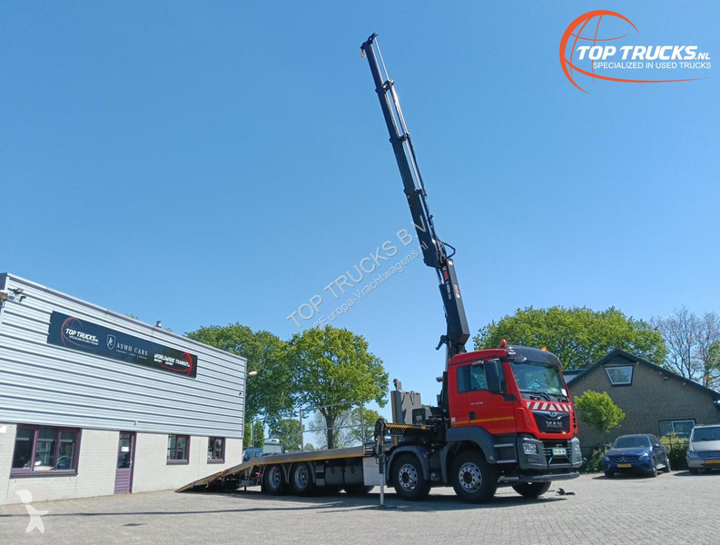 شاحنة MAN 35.360 8x2 - Hiab 22TM Crane, Machine...